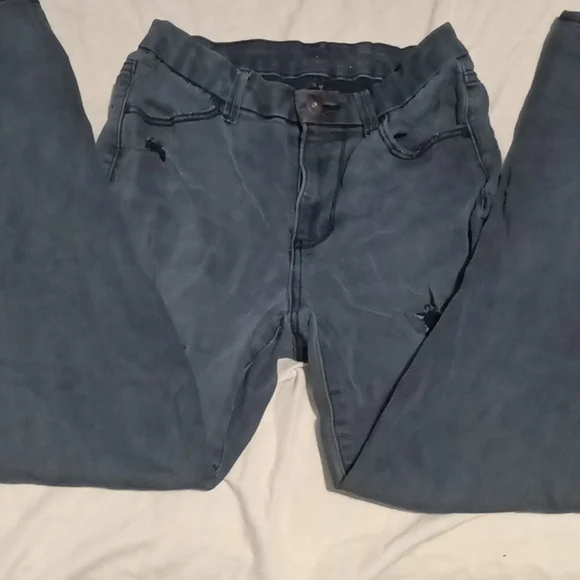 Black Ripped Jeans - Picture 1 of 2